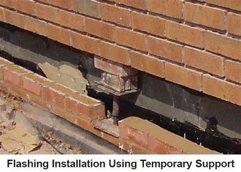 How To Install A Flashing At The Bottom Of An Existing Brick Wall