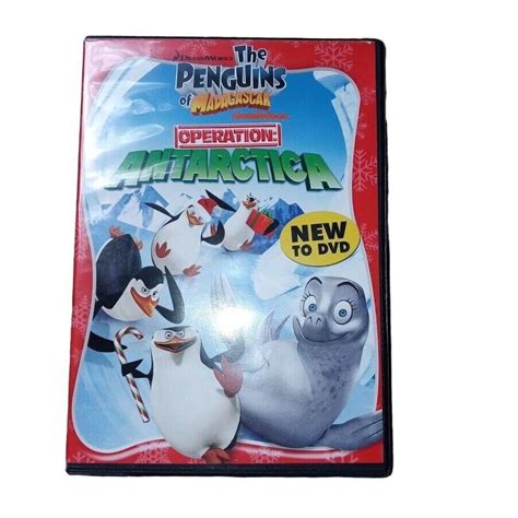 3 The Penguins Of Madagascar Dvds Ducky Antarctica Blowhole Animation