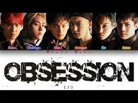 Obsession Exo Color Coded Lyrics Han Rom Indo Youtube