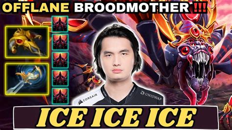 Iceiceice Broodmother Offlane Gameplay Iceiceice Perspective Full