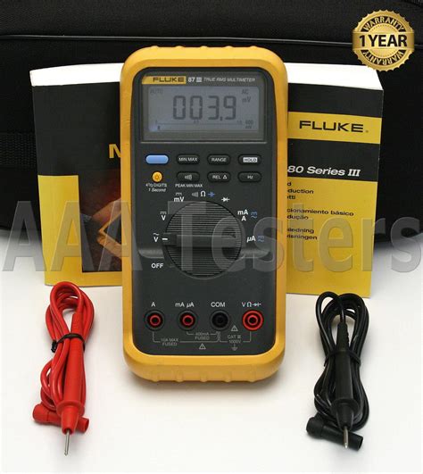 Fluke 87 III True RMS DMM Digital Multimeter 87 III 95969010757 EBay