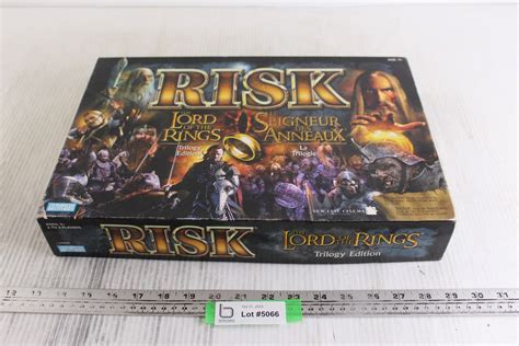 Risk The Lord Of The Rings Trilogy Edition Game As Is Bodnarus Auctioneering