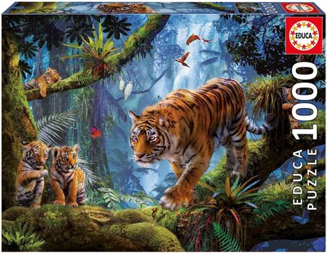 Los Mejores Puzzles De Tigres Juegos De Mesa Y Puzzles