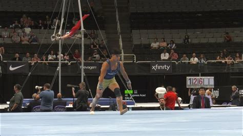 Isaiah Drake Floor Exercise 2023 Xfinity U S Championships Senior Men Day 2 Youtube