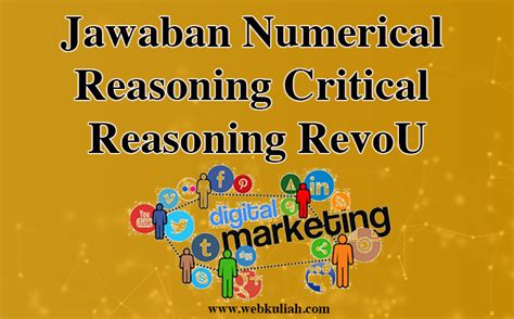 Numerical Reasoning Critical Revou Lengkap Dengan Jawaban