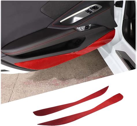 Amazon Real Carbon Fiber Car Door Anti Kick Panel Trim Sticker