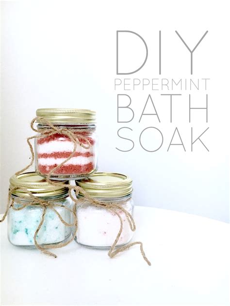 Diy Peppermint Bath Soak