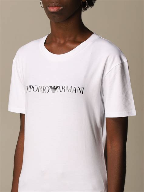 Emporio Armaniアウトレット：tシャツ レディース ホワイト Gigliocomオンラインのemporio Armani