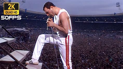 Queen Impromptu Live At Wembley Stadium Hd Fps In