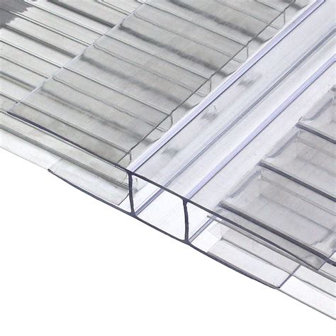 Buy M Mm Clear H Section Joining Strip Upvc Plastic Muntin For