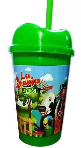 Vaso Pitillo La Granja De Zenón X12 Sorpresa Piñata Regalo Mebuscar