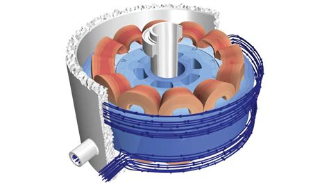 Electric Motors Cooling Fea Cfd Based Multiphysics Simulation