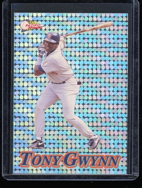 Pacific Crown Collection Prisms Silver Circles Tony Gwynn