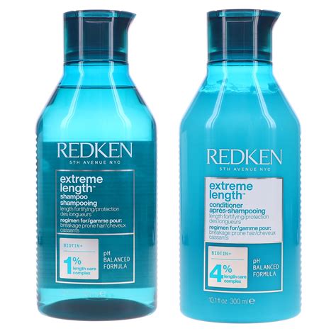 Redken Extreme Length Cleansing Care Shampoo And Conditioner Pack 101 Oz Each