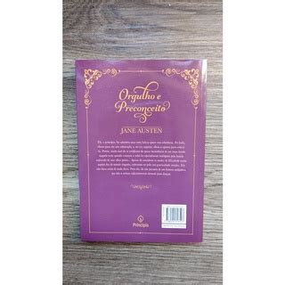 Livro Orgulho E Preconceito Jane Austen Shopee Brasil