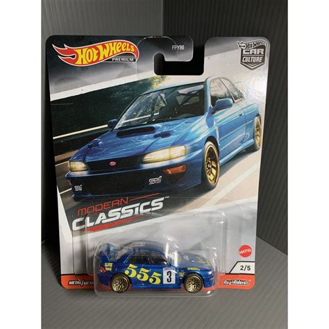 Hot Wheels 98 Subaru Impreza Wrx Sti Modern Classic Boulevards