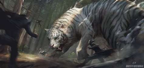 Черный тигр арт - фото и картинки abrakadabra.fun