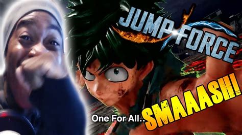 Delaware Detroit Smash Jump Festa Deku And Asta Jump Force Gameplay