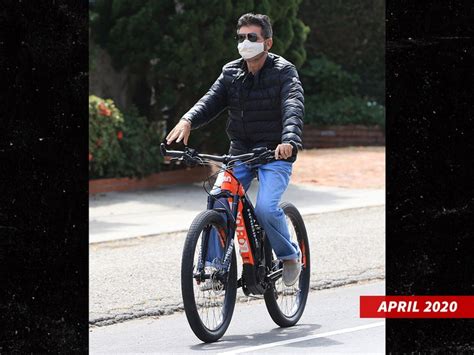 Simon Cowell is Back to Riding Electric Bikes After Back Injury