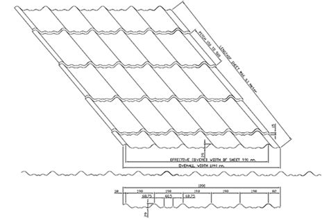 Roof Tiles Elevation Architecture Autocad Blocks Freecads Sketch