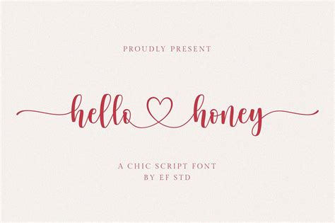 Hello Honey Script Font