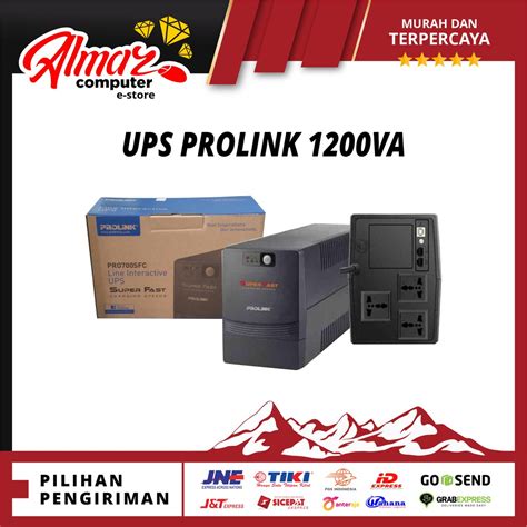 UPS Prolink PRO1201SFCU 1200VA Line Interactive UPS With Stabilizer