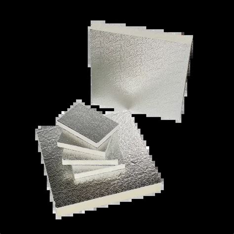 Factory Price Polyiso Insulation Foam Board With Aluminium Foil Facings ...