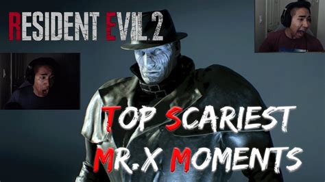 Mr X Tyrant Scariest Moments Compilation Jumpscares Resident