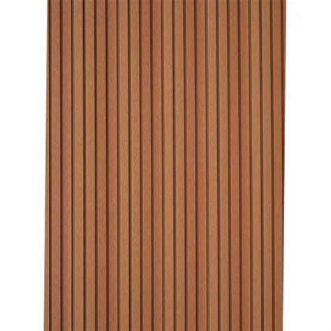 Wpc Wooden Louvers Natural Teak For Exterior At ₹ 230square Feet