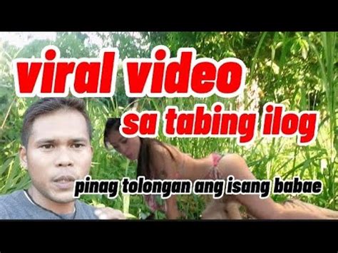 Part Viral Video Sa Tabing Ilog Pinag Tolongan Ang Isang Babae Kuya