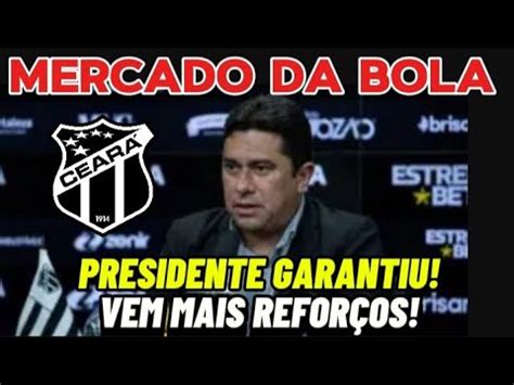 REFORÇOS NO VOZÃO CEARÁ VAI CONTRATAR GARANTE JOÃO PAULO YouTube