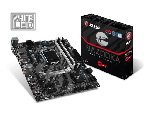 Specification H270M BAZOOKA | MSI Global - The Leading Brand in High ...