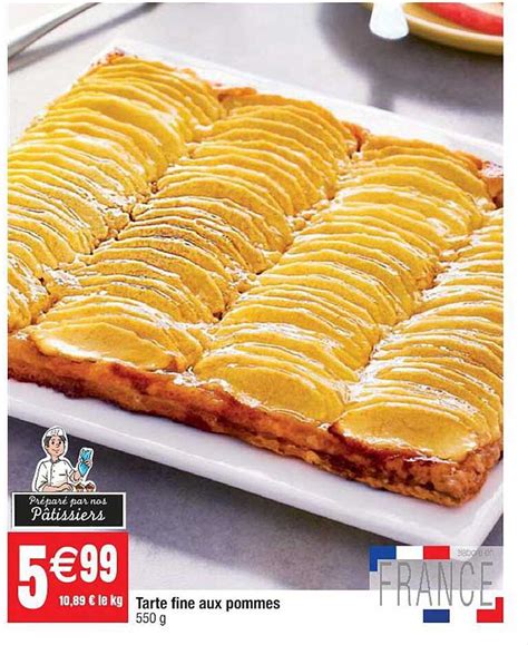 Promo Tarte Fine Aux Pommes Chez Cora ICatalogue Fr