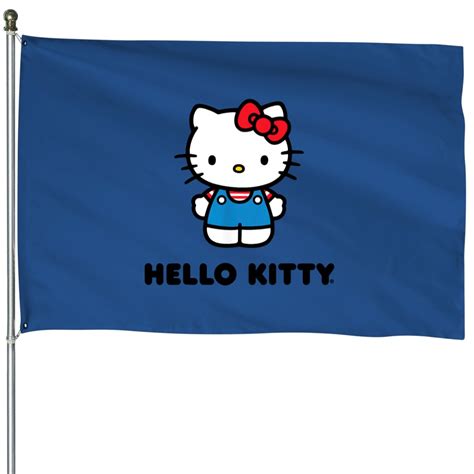 Hello Kitty Character Front And Back House Flags House Flags Sold By Chirag Parmar Sku