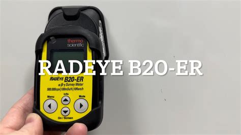 RadEye B20 ER Overview YouTube