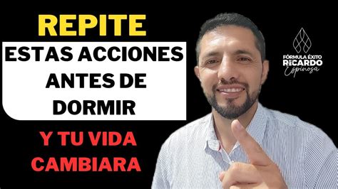 Repite Estas ACCIONES Justo Antes De Dormir Y MIRA LO QUE SUCEDE