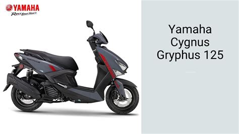 Por qué todos quieren la Yamaha Cygnus Gryphus 125 Mira los detalles