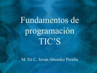 Fundamentos De Programacion PPT