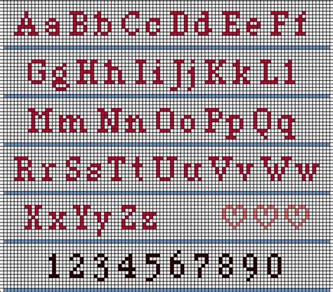 25 Best Simple Cross Stitch Alphabet Patterns Ideas