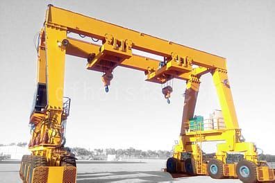 Fem Standard Rtg Rmg Container Gantry Cranes Manufacturer Dafang Crane