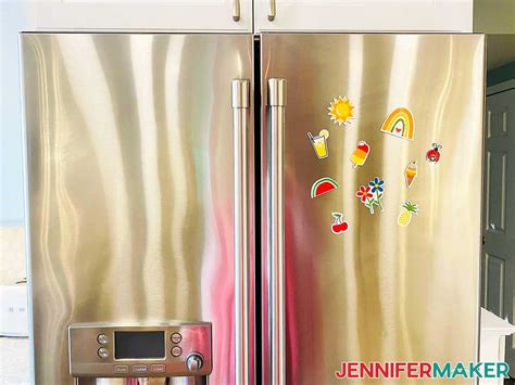 DIY Fridge Magnets With Cricut Free Designs Jennifer Maker