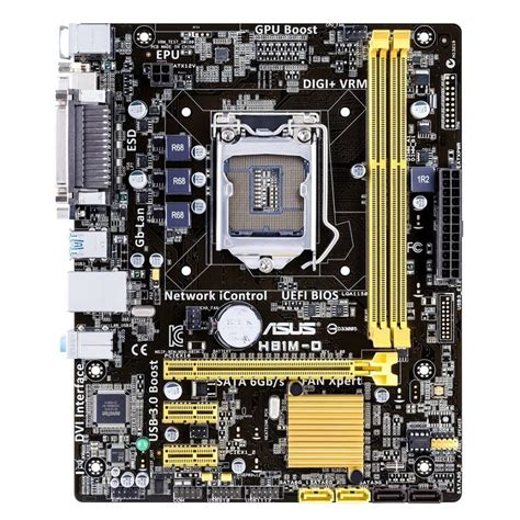 Asus H81m D Motherboard Intel H81 Ram S Ata 600 Micro Atx Pci