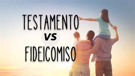 Testamento Vs Fideicomiso Diferencias Importantes YouTube