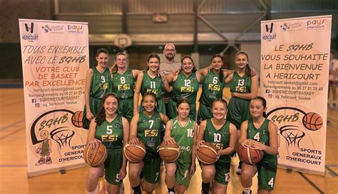 Minimes Filles Sport Généraux Héricourt Basket