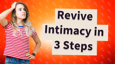 How Can I Revive Intimacy In My Marriage In Simple Steps Youtube