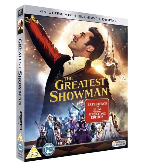 The Greatest Showman 4K Ultra HD Blu Ray Free Shipping Over 20