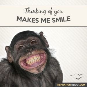 Thinking Of You Makes Me Smile Inspirational Motivational Ecards