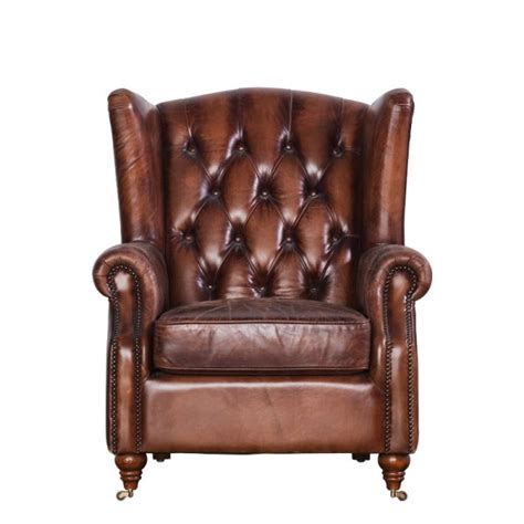 Rustic Leather Chair | Bueno Furniture