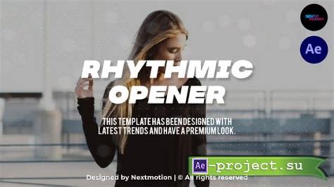 Videohive Rhythmic Opener Project For After Effects