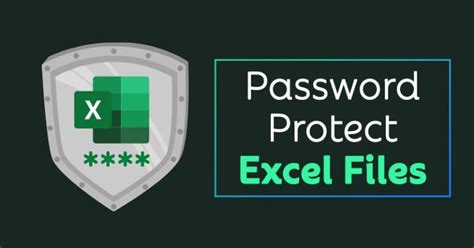 How To Password Protect Excel Files In Windows